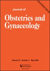 JOURNAL OF OBSTETRICS AND GYNAECOLOGY封面
